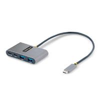 HUB USB-C DE 4 PUERTOS - CONCENTRADOR CON ENTREGA DE ALIMENTACION DE 100W DE PASO - USB TIPO C - 2X USB-A 2X USB-C - STARTECH.COM MOD. 5G2A2CPDB-USB-C-HUB  / EXISTENCIA 17