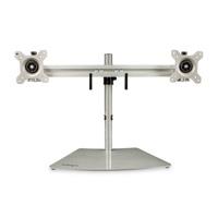 SOPORTE DE ESCRITORIO PARA 2 MONITORES - SOPORTE ERGONOMICO DE SOBREMESA PARA 2 MONITORES DE 24 CON MONTAJE VESA - CON MASTIL - PLATA - STARTECH.COM MOD. ARMDUOSS  / EXISTENCIA 8