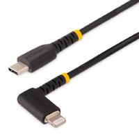 CABLE DE 2M USB-C A LIGHTNING - CABLE USB 2.0 A LIGHTNING ACODADO - CABLE USB TIPO C A LIGHTNING DE CARGA - MFI - PARA IPHONE - STARTECH.COM MOD. RUSB2CLTMM2MR / EXISTENCIA 15