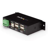 ADAPTADOR CONCENTRADOR HUB USB 2.0 DE 4 PUERTOS REFORZADO INDUSTRIAL CON ALIMENTACION - STARTECH.COM MOD. ST4200USBM  / EXISTENCIA 3