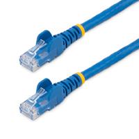 CABLE ETHERNET CAT 6 DE 1 METRO - LSZH - CABLE DE RED PATCH CAT6 UTP RJ45 POE DE 100W 10 GBE SIN ENGANCHES AZUL, ETL - STARTECH.COM MOD. N6LPATCH1MBL / EXISTENCIA 7