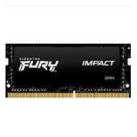 MEMORIA RAM KINGSTON SODIMM DDR4 32GB 3200MT/S FURY IMPACT BLACK CL20 260PIN 1.2V C/DIFUSOR DE CALOR P/LAPTOP KF432S20IB/32  / EXISTENCIA 2