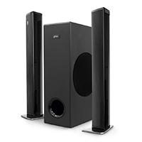 BARRA DE SONIDO DETACHABLE GHIA 2.1 CANALES/BLUETOOTH/USB/AUX/HDMI ARC/ OPTICO 100W RMS  / EXISTENCIA 1372