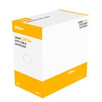 CABLE UTP/DAHUA/DH-PFM920-5EU/BOBINA DE CABLE UTP PARA EXTERIOR CAT5E/ 100 COBRE/ 305 METROS/ COLOR NEGRO/ CUBIERTA EXTERIOR MDPE/ CUMPLE CON ESTANDARES ANSI/TIA 568-C.2/ RETARDANTE DE LLAMA/ ROHS/  / EXISTENCIA 20