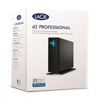 DISCO DURO EXTERNO LACIE D2 PROFESSIONAL 20TB 3.5 ESCRITORIO USB 3.1 TIPO-C USB 3.0 NEGRO WIN MAC ADAPT DE ALIMENTACION / EXISTENCIA 7