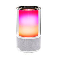 BOCINA ACTECK GLEE PURE AP70 / INALAMBRICA / BLUETOOTH - CONEXION TWS 3.5 MM / SONIDO ESTEREO / 20 W / ILUMINACION LED / SUBWOOFER / BLANCO / AC-936392 / EXISTENCIA 1