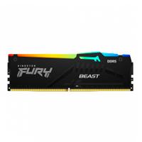 MEMORIA RAM KINGSTON DIMM DDR5 16GB 5600MT/S FURY BEAST BLACK EXPO RGB CL36 288PIN 1.25V C/DISIPADOR DE CALOR P/PC/GAMER/ALTO RENDIMIENTO KF556C36BBEA-16  / EXISTENCIA 4
