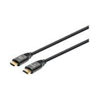 CABLE HDMI /MANHATTAN / 355933 /2.1 PREMIUM M-M 1.0M, 8K@60HZ,CHAPA DE ORO  / EXISTENCIA 4