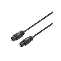 CABLE AUDIO,MANHATTAN,356091, TOSLINK S/PDIF M-M 5.0M NEGRO  / EXISTENCIA 3