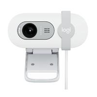 WEBCAM LOGITECH BRIO 100 BLANCO FHD 1080 A 30 FPS 58° RIGHTLIGHT 2, MICROFONO USB-A WIN/  MAC / CHROME  / EXISTENCIA 3