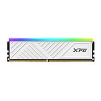 MEMORIA XPG SPECTRIX D35G UDIMM DDR4 16GB PC4-25600 3200MHZ CL16 288PIN 1.35V RGB CON DISIPADOR PC/GAMER COLOR BLANCO AX4U320016G16A-SWHD35G  / EXISTENCIA 2