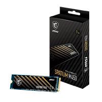 UNIDAD DE ESTADO SOLIDO SSD INTERNO MSI SPATIUM M450 1TB M.2 2280 PCIE GEN4X4, NVME 1.4 LEC 3600 / ESC 300 MB/S SPATIUM M450 PCIE 4.0 NVME M.2 1TB / EXISTENCIA 102