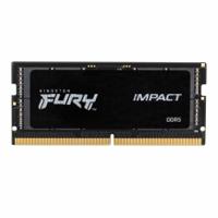MEMORIA RAM KINGSTON SODIMM DDR5 16GB 5600MT/S FURY IMPACT BLACK CL40 262PIN 1.1V C/DIFUSOR DE CALOR P/LAPTOP KF556S40IB-16  / EXISTENCIA 21