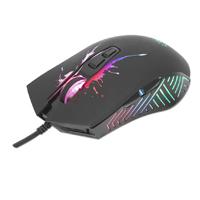 MOUSE OPTICO GAMING, MANHATTAN, 190220, 7 BOTONES, 7200 DPI, LED RGB, NEGRO  / EXISTENCIA 2
