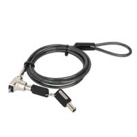 CANDADO LAPTOP , MANHATTAN, 440486 ,NANO LLAVE 1.8MTS GRIS  / EXISTENCIA 46