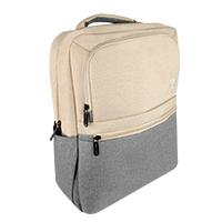 MOCHILA PERFECT CHOICE PARA LAPTOP 15.6 PULGADAS MATERIAL RESISTENTE SUNSET - TAUPE / EXISTENCIA 6