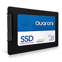 UNIDAD DE ESTADO SOLIDO SSD QUARONI 2.5 2TB / SATA3 / 6GB/S 7MM / LECT 500MB/S / ESCRIT 470MB/S. EN BOLSA ANTIESTATICA ETIQUETADO PARA VENTA INDIVIDUAL / EXISTENCIA 172