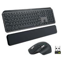TECLADO Y MOUSE LOGITECH MX KEYS COMBO BUSINESS GEN 2 INALAMBRICO USB BOLT (ESPAÑOL) GRAFITO  / EXISTENCIA 1