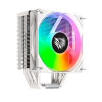 DISIPADOR DE AIRE BALAM RUSH NITROX NX60 / INTEL - AMD / HIDRAULICO / 4 PINES PWN - ARGB / 3 PINES 5V / 6 PIPAS / 600 - 1800 RPM / FLUJO DE AIRE 73.6 CFM / BLANCO / BR-937924  / EXISTENCIA 3