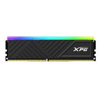 MEMORIA XPG SPECTRIX D35G UDIMM DDR4 8GB PC4-25600 3200MHZ CL16 288PIN 1.35V RGB CON DISIPADOR PC/GAMER COLOR NEGRO AX4U32008G16A-SBKD35G  / EXISTENCIA 4