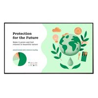 MONITOR DE SEÑALIZACION DIGITAL LG DE 43 PLG USO 24/7 BRILLO 500 NITS, BISEL T/B: 12.1 MM R/L: 11.1MM; WEBOS 6, INTERFAZ HDMI 3 / HDMI OUT (1) / DP / USB 2.0 / RS232C / RJ45 / AUDIO / IR / EXISTENCIA 3