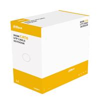 BOBINA UTP/ DAHUA/ PFM920-6U/ CABLE UTP CAT6 PARA EXTERIOR CON 305 METROS DE 100 COBRE, CUBIERTA MDPE RESISTENTE Y COLOR NEGRO, CUMPLE CON ANSI/TIA 568-C.2, ROHS, Y ES RETARDANTE DE FLAMA, IDEAL PAR / EXISTENCIA 15