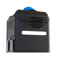 GENERADOR ELECTRICO DE BATERIAS LMFP  PORTATIL FORZA SERIE TITAN FPP-T700 700W 9 SALIDAS 2AC/7DC 2 PANTALLA LCD PANEL DE CONTROL INTEGRADO LAMPARA LED CARGA RAPIDA EN 1.5 HORAS  / EXISTENCIA 1