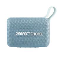 BOCINA PORTATIL INALAMBRICA, HASTA 35 HORAS DE REPRODUCCION, FUNCION LLAMADA Y MANOS LIBRES, SUGARY PERFECT CHOICE AZUL  / EXISTENCIA 22
