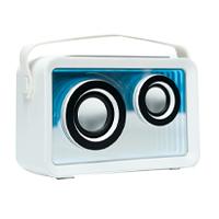 BOCINA INALAMBRICA TRANSPARENTE CON CENTRO DE CARGA PARA SMARTPHONE LOOPSTAR PERFECT CHOICE  / EXISTENCIA 12