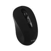 MOUSE ACTECK OPTIMIZE JOY MI215 / INALAMBRICO / RECEPOR USB / 3 BOTONES SCROLL / 1600 DPI / WIN - LINUX - MAC OS / NEGRO / AC-933445  / EXISTENCIA 1