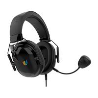 AUDIFONOS GAMER BALAM RUSH AVIATOR LEVEL HA757 / DIADEMA ALAMBRICA / PC - DISP MOVILES - CONSOLAS / SONIDO ESTEREO / MICROFONO OMNIDIRECCIONAL / RGB PERSONALIZABLE / NEGRO / BR-941167  / EXISTENCIA 1