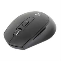 MOUSE/MANHATTAN/190343/MOUSE ERGONÓMICO INALÁMBRICO MW6200  / EXISTENCIA 1