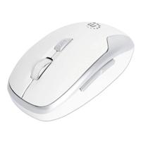 MOUSE/MANHATTAN/190350/MOUSE PREMIUM ÓPTICO INALÁMBRICO USB MW6185  / EXISTENCIA 35