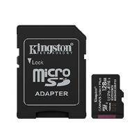 MEMORIA FLASH MICRO SD KINGSTON SDXC CANVAS SELECT PLUS 128GB 150MB/S UHS-I U1 V10 C/ADAPTADOR (SDCS3/128GB)  / EXISTENCIA 255