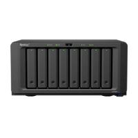 NAS SYNOLOGY DS1825+/ 8 BAHIAS AMPLIABLES HASTA 18/NUCLEO CUADRUPLE 2.2GHZ/8GB DDR4 AMPLIABLE A 32GB/2.5GBE LAN X2/USB 3.2 X3 /HOT-SWAP/SOPORTA M.2 2280 NVME/ NO INCLUYE DISCOS  / EXISTENCIA 3