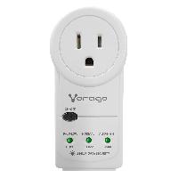 PROTECTOR DE VOLTAJE / VORAGO / AVR-300-WH 1,800W RJ45 PORTATIL NEGRO ELECTRODOMSTICOS  / EXISTENCIA 2