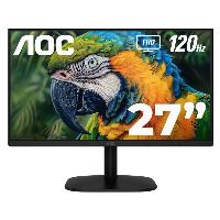 MONITOR LED AOC 27B35H3 / COLOR NEGRO / PANEL IPS 27 / HDMI Y VGA / ASPECTO 16:9 / TIEMPO DE RESPUESTA 1MS / 120HZ / FULL HD 1920X1080 / VESA 100X100 MM / CONTRASTE 20,000,0001 / BRILLO 300 CD/M2  / EXISTENCIA 222