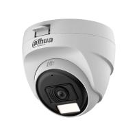 CAMARA HDCVI X PLUS/ DAHUA/ DH-HAC-T1A51N-U-IL-A/ DOMO 5 MP/LENTE 2.8 MM APERTURA HASTA 106°/ILUMINACION DUAL INTELIGENTE/ MICROFONO INCORPORADO/ ILUMINACION HASTA 25MTS IR + 20MTS LUZ CALIDA/ PLASTI  / EXISTENCIA 10