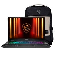 LAPTOP PORTATIL GAMER MSI CYBORG 17 B2RWFKG/ 17.3 FHD 144HZ / INTEL CORE 7 240H HASTA 5.2 GHZ / DDR5 16GB (2*8GB) / 1TB SSD / NVIDIA RTX 5060, GDDR7 8GB / WIN 11 HOME / INCLUYE BACKPACK / EXISTENCIA 24