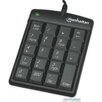 TECLADO,MANHATTAN,176354, NUMERICO USB NEGRO / EXISTENCIA 5