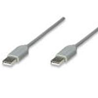 CABLE USB,MANHATTAN,317887, A-A 1.8M, GRIS  / EXISTENCIA 44