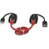 CABLE USB,MANHATTAN,179300, EXTENSION ACTIVA 60M, VIA RJ45  / EXISTENCIA 2