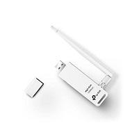 TARJETA DE RED USB TP-LINK TL-WN722N INALAMBRICA ANTENA DESMONTABLE 4DBI  / EXISTENCIA 5