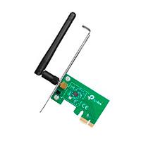 TARJETA DE RED TP-LINK TL-WN781ND PCI EXPRESS X1 INALAMBRICA 150MBPS ANTENA DESMONTABLE 2DBI INCLUYE BRACKET BAJO PERFIL  / EXISTENCIA 8