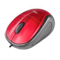 MOUSE ALAMBRICO OPTICO 1000 DPI CONECTOR USB WIN XP/VISTA/7/8/10/11/MAC OS X EASY LINE BY PERFECT CHOICE - ROJO / EXISTENCIA 125
