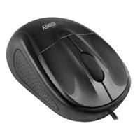 MOUSE ALAMBRICO OPTICO 1000 DPI CONECTOR USB WIN XP/VISTA/7/8/10/11/MAC OS X EASY LINE BY PERFECT CHOICE - NEGRO / EXISTENCIA 25
