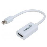 CABLE ADAPTADOR,MANHATTAN,151399, DISPLAYPORT MINI M A HDMI H BL 1080P  / EXISTENCIA 6