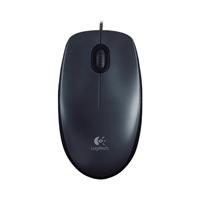 MOUSE LOGITECH M100 NEGRO OPTICO ALAMBRICO USB PC/MAC  / EXISTENCIA 1