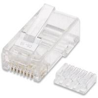PLUG RJ45,INTELLINET,503006, CAT 6 UTP SOLIDO 100 PZAS  / EXISTENCIA 1
