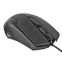 MOUSE ALAMBRICO OPTICO 1200 DPI CONECTOR USB WIN XP/VISTA/7/8/10/11/MAC OS X EASY LINE BY PERFECT CHOICE - NEGRO / EXISTENCIA 245